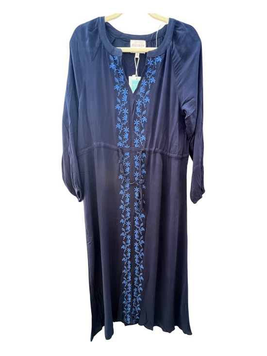 Hayden Los Angeles Dresses & Skirts - Hayden Los Angeles
Small Navy Embroidered Maxi
Dress Tie Waist Rayon Boho
NWT
